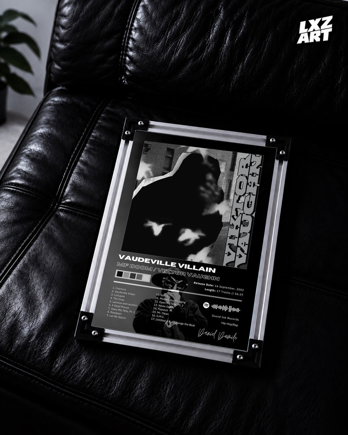 Viktor Vaughn Vaudeville Villain Poster | Unframed Bedroom Wall Art — LXZART display 2; frame not included