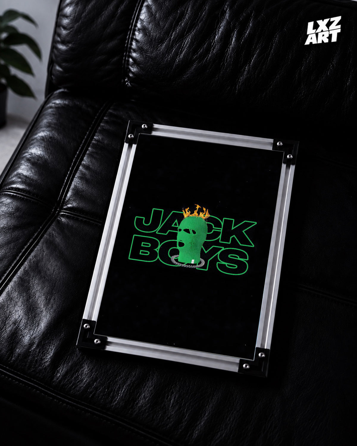 JACKBOYS Poster | Unframed Bedroom Wall Art — LXZART display 2; frame not included