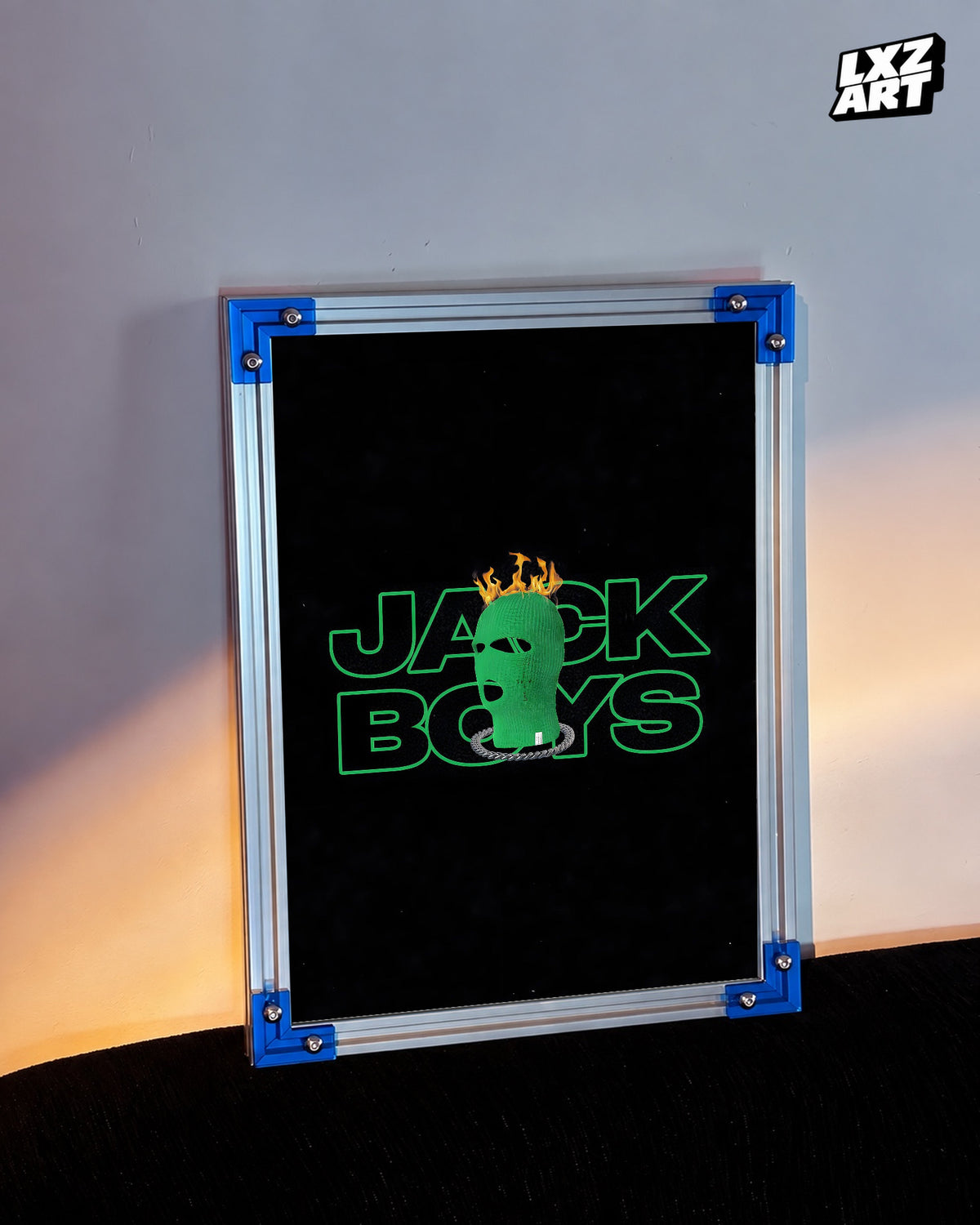 JACKBOYS Poster | Unframed Bedroom Wall Art — LXZART display 3; frame not included