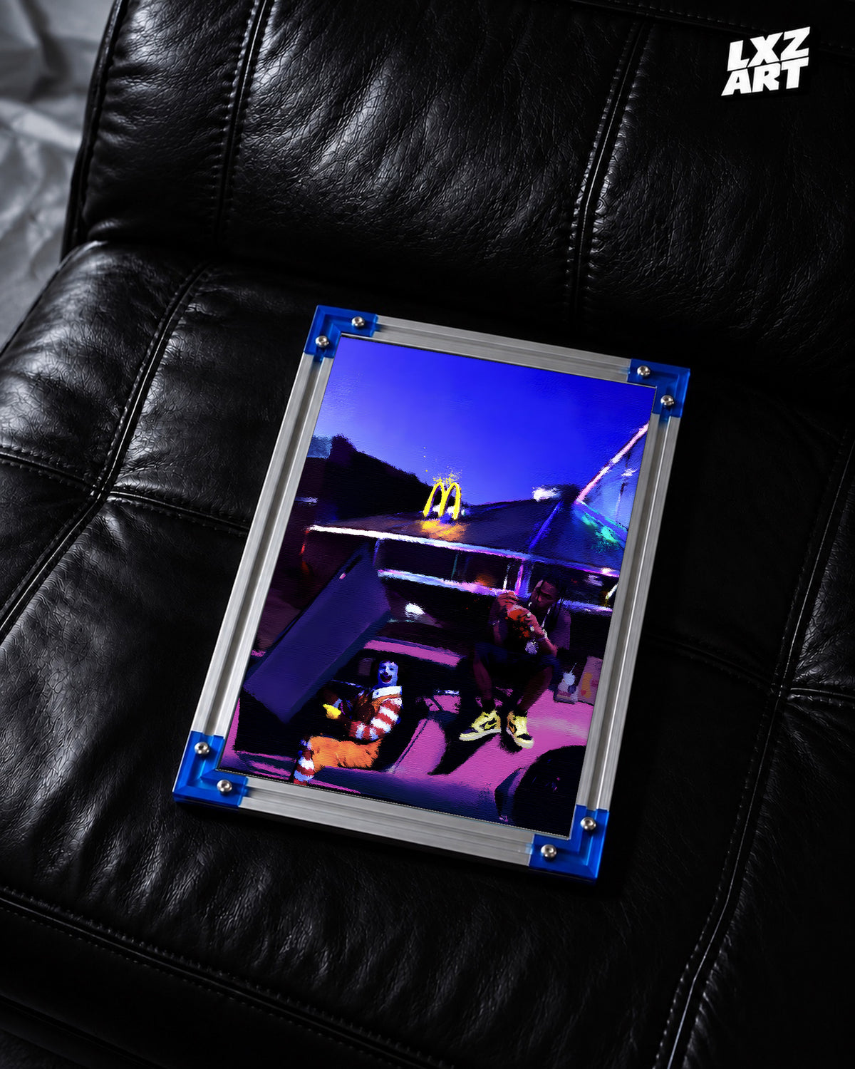 Travis Scott Cactus Jack Poster | Unframed Bedroom Wall Art — LXZART display 2; frame not included