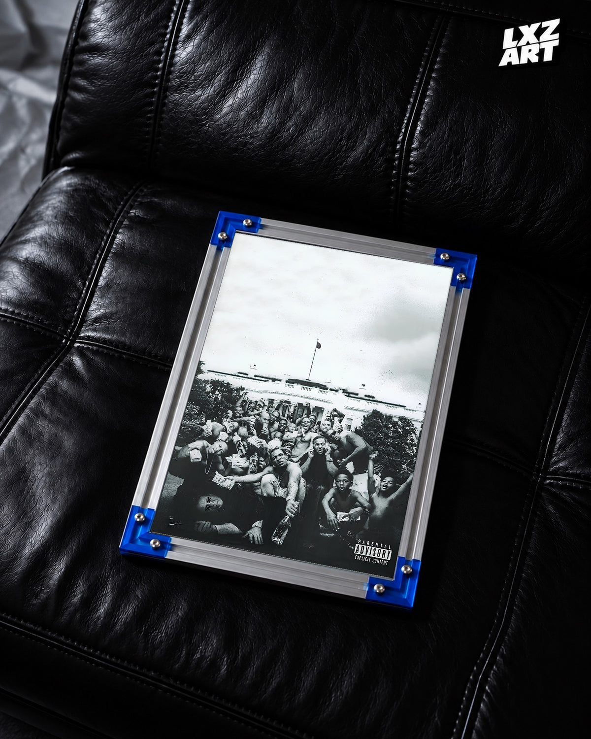 Kendrick Lamar To Pimp a Butterfly Album Poster | Unframed Hip Hop Wall Art — LXZART display 2; frame not included