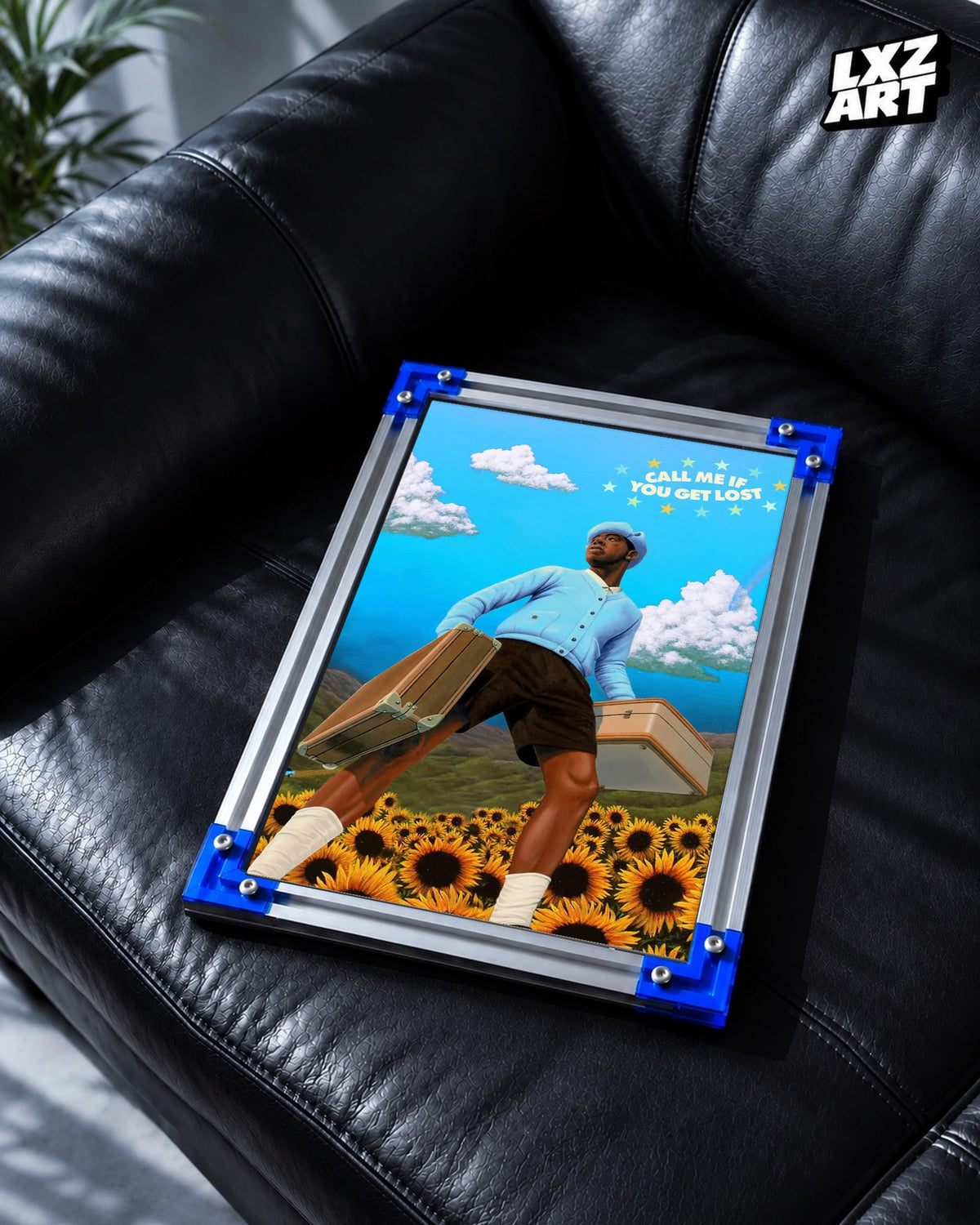 Tyler, The Creator CALL ME IF YOU GET LOST Album Poster | Unframed Bedroom Wall Art — LXZART display 2; frame not included