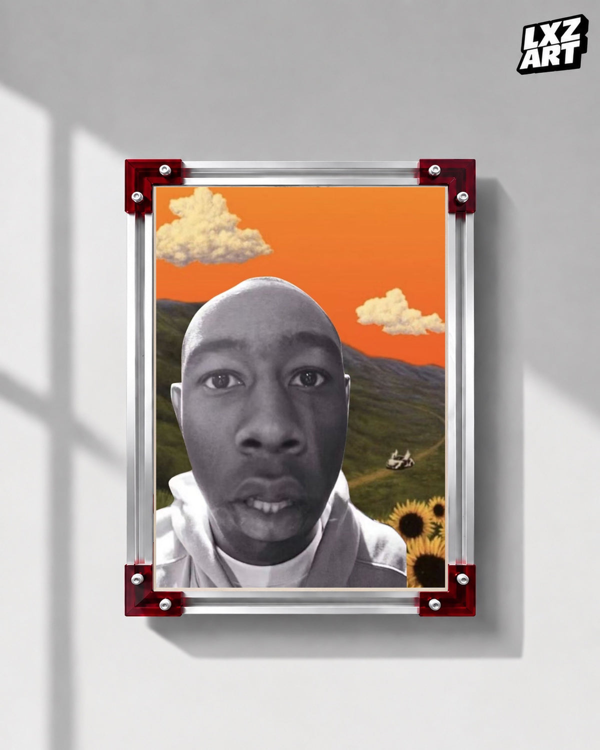 Tyler, The Creator Flower Boy Album-Inspired Poster | Unframed Bedroom Wall Art — LXZART display 1; frame not included