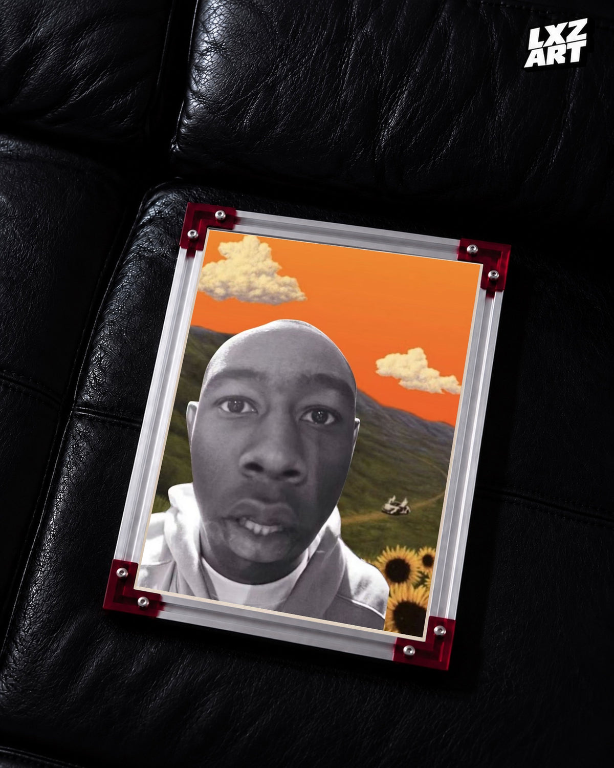 Tyler, The Creator Flower Boy Album-Inspired Poster | Unframed Bedroom Wall Art — LXZART display 2; frame not included