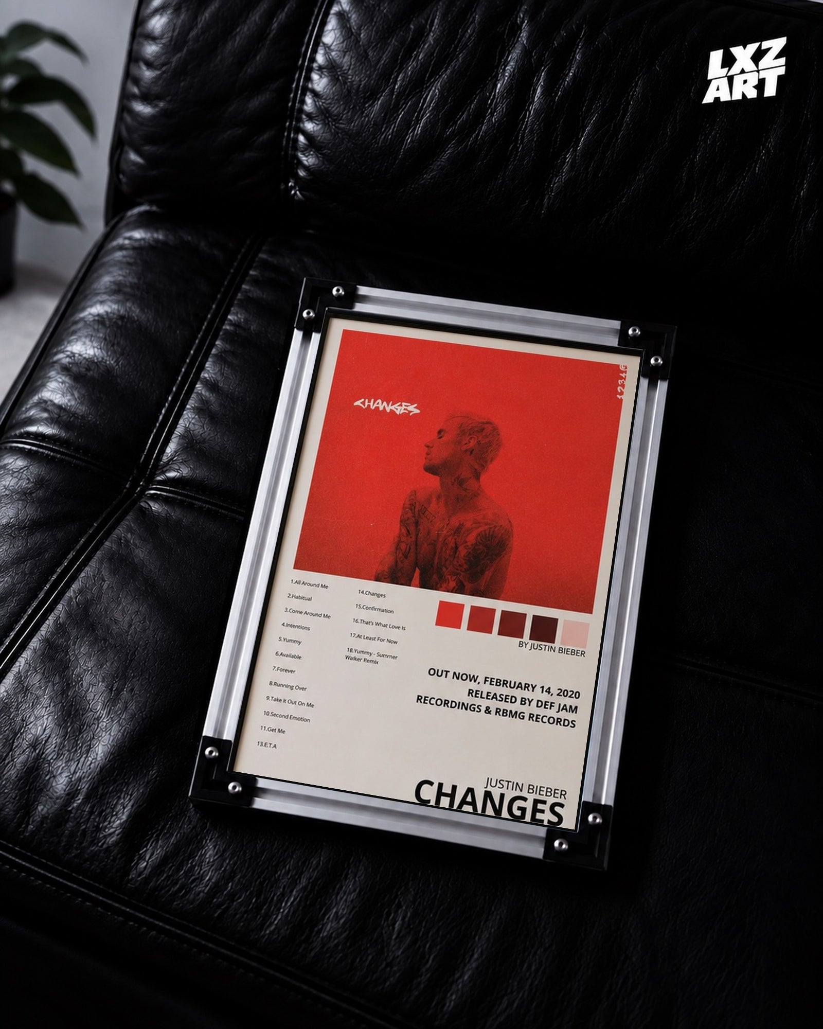 Justin Bieber Changes Album Poster | LXZART