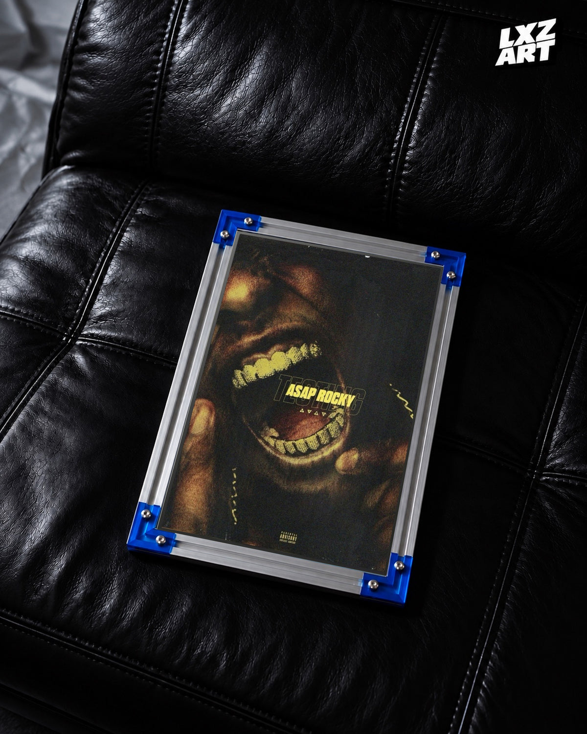 A$AP Rocky Testing Tracklist Wall Art Print — LXZART display 2; frame not included