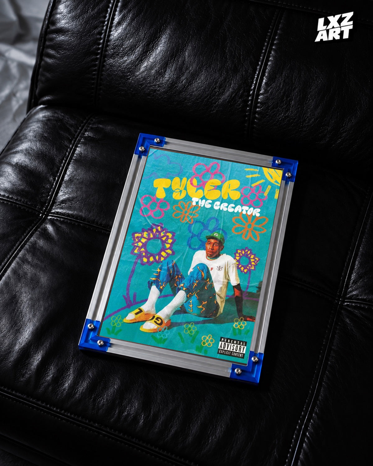 Tyler, The Creator Flower Boy Album-Inspired Poster | Unframed Bedroom Wall Art — LXZART display 2; frame not included