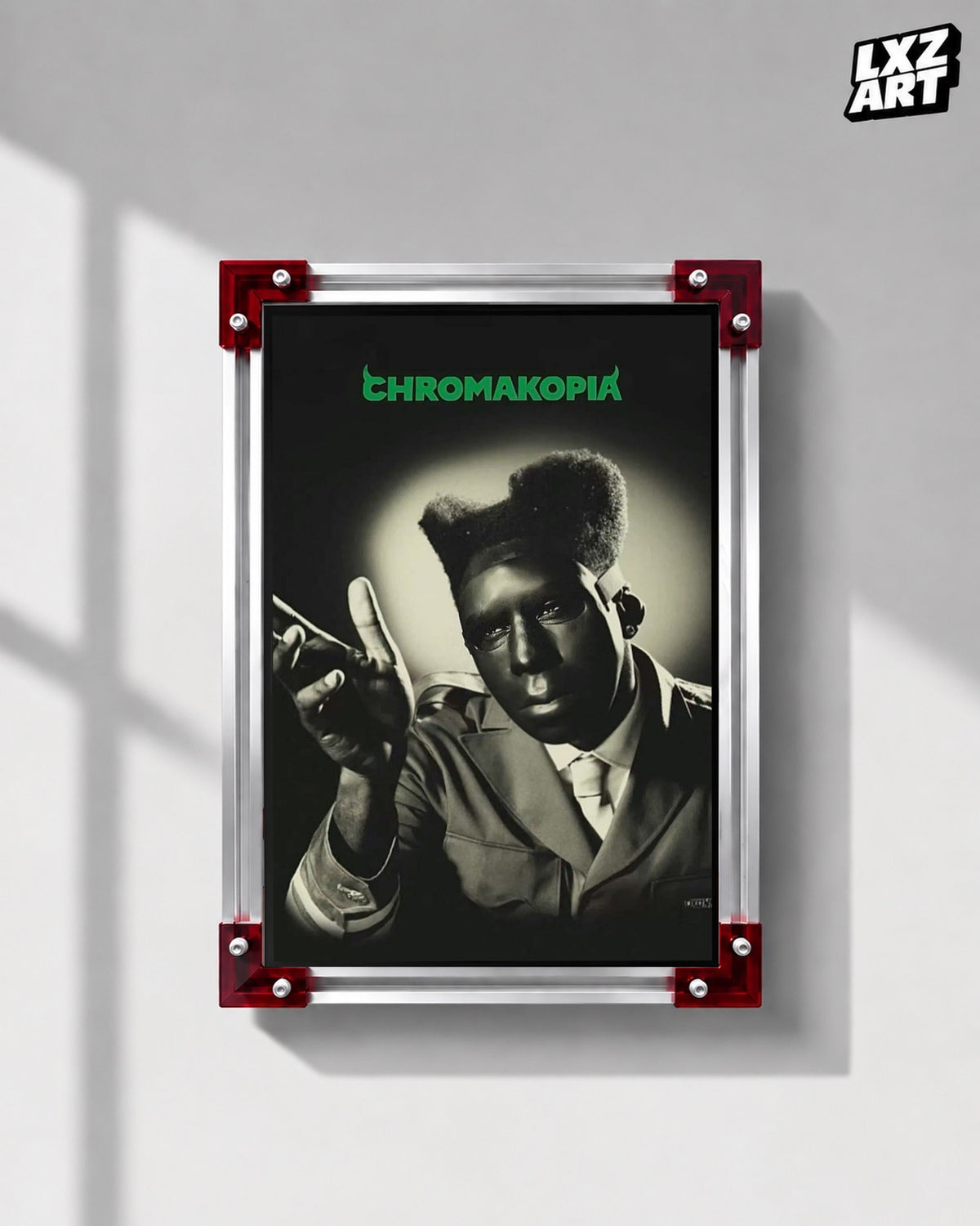 Tyler, The Creator CHROMAKOPIA Album Poster | Unframed Bedroom Wall Art — LXZART display 1; frame not included