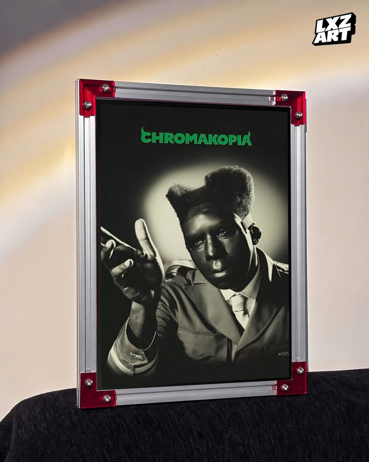 Tyler, The Creator CHROMAKOPIA Album Poster | Unframed Bedroom Wall Art — LXZART display 3; frame not included