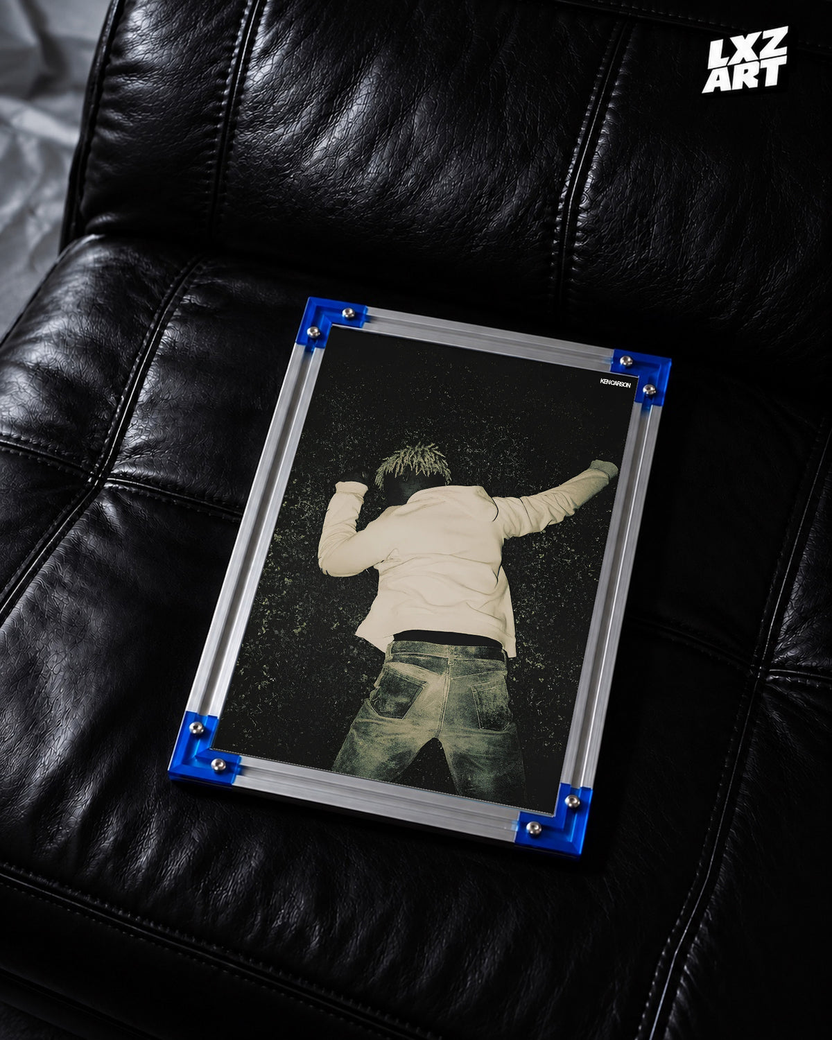 Ken Carson Portrait Poster | Unframed Bedroom Wall Art — LXZART display 2; frame not included