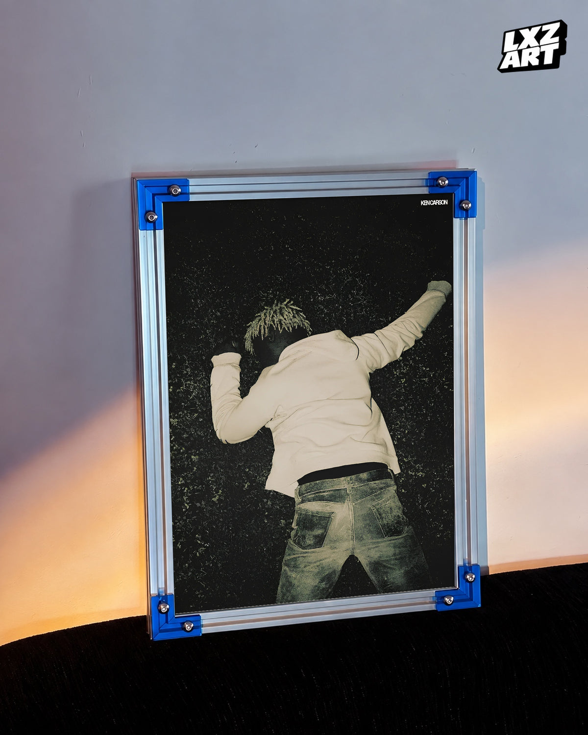 Ken Carson Portrait Poster | Unframed Bedroom Wall Art — LXZART display 3; frame not included