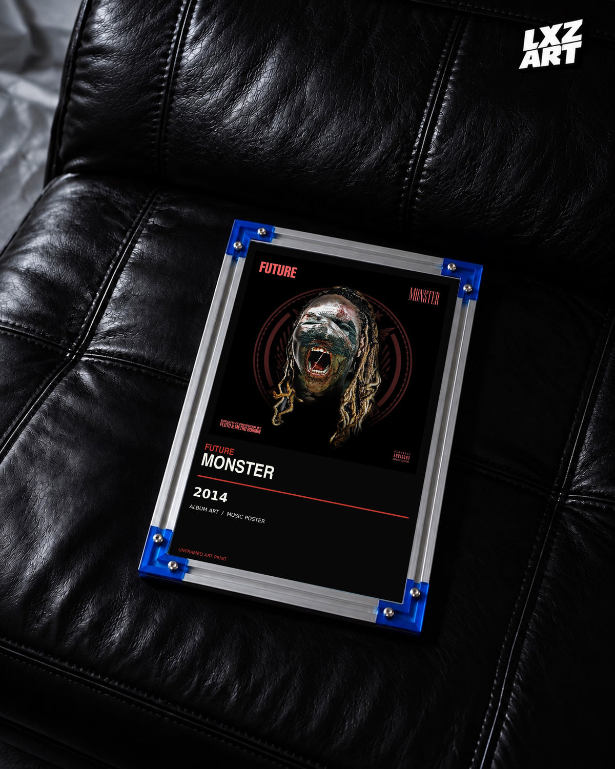Future Monster Album Poster | Unframed Wall Art — LXZART display 2; frame not included