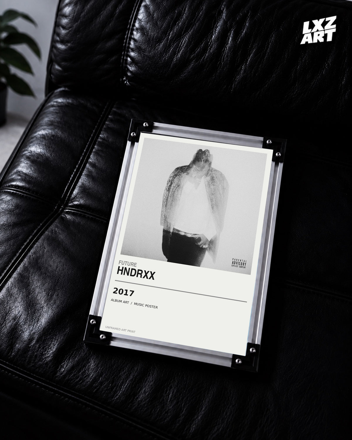 Future HNDRXX Album Poster | Unframed Wall Art — LXZART display 2; frame not included