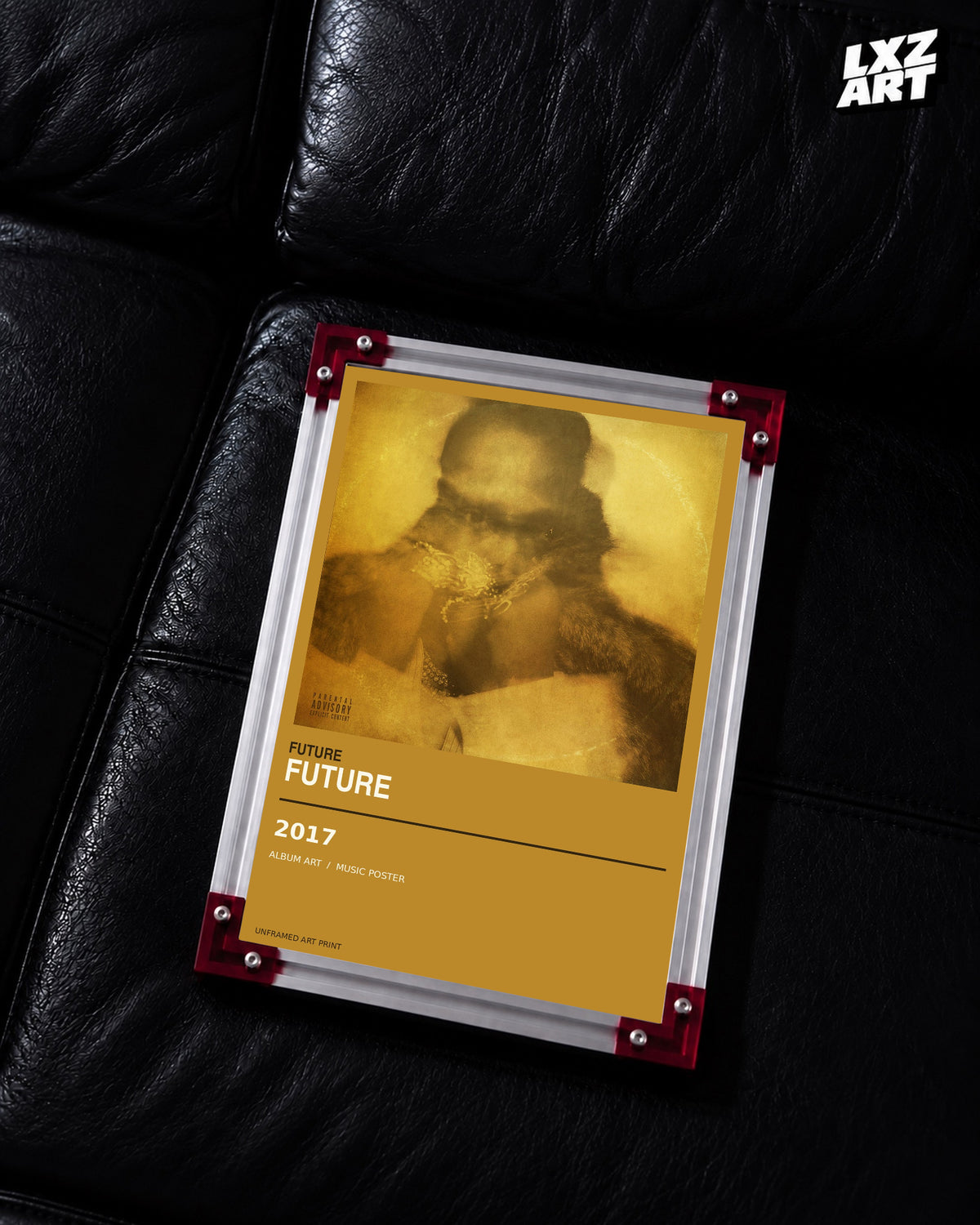 Future FUTURE Album Poster | Unframed Wall Art — LXZART display 2; frame not included