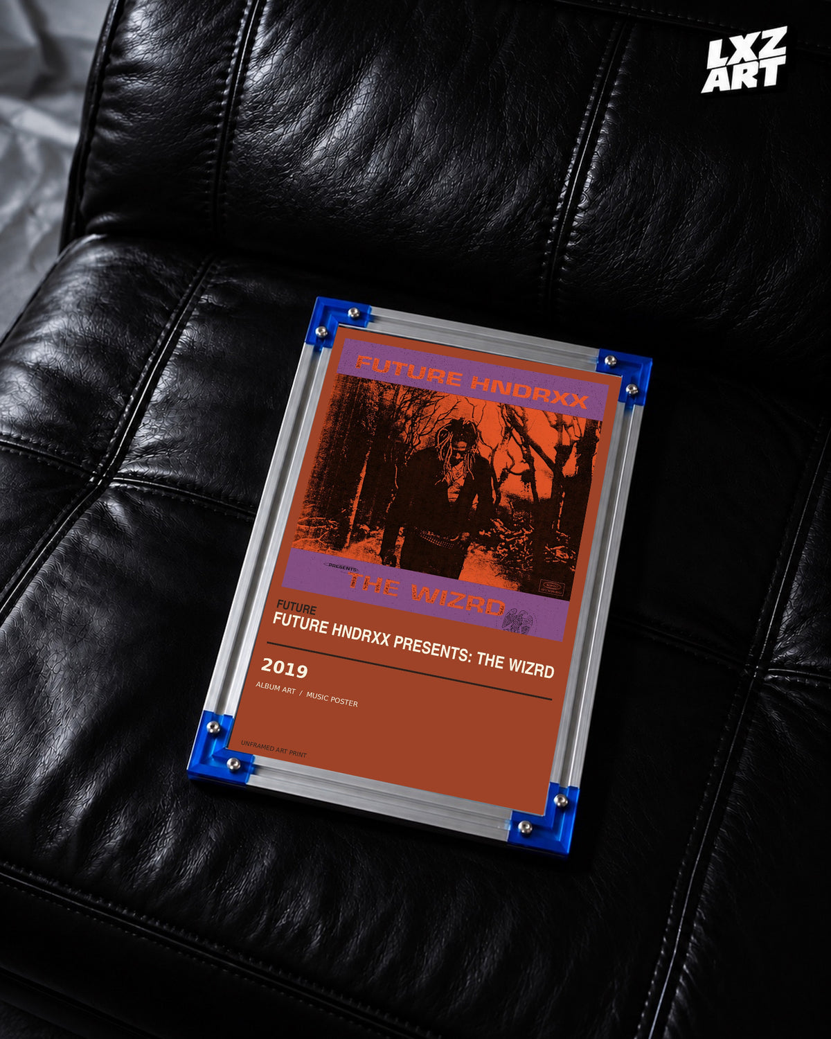 Future Hndrxx Presents The WIZRD Album Poster | Unframed Wall Art — LXZART display 2; frame not included