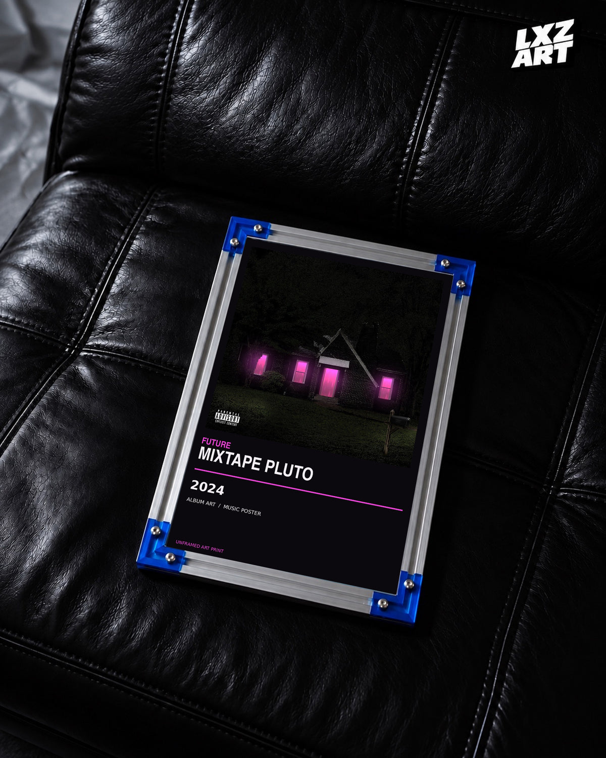 Future MIXTAPE PLUTO Album Poster | Unframed Wall Art — LXZART display 2; frame not included