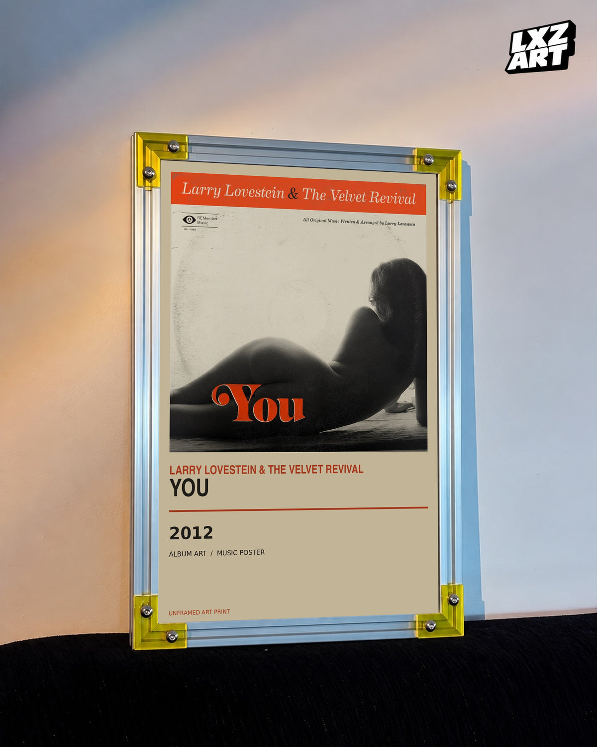 Mac Miller Larry Lovestein You EP Poster | Unframed Wall Art — LXZART display 3; frame not included