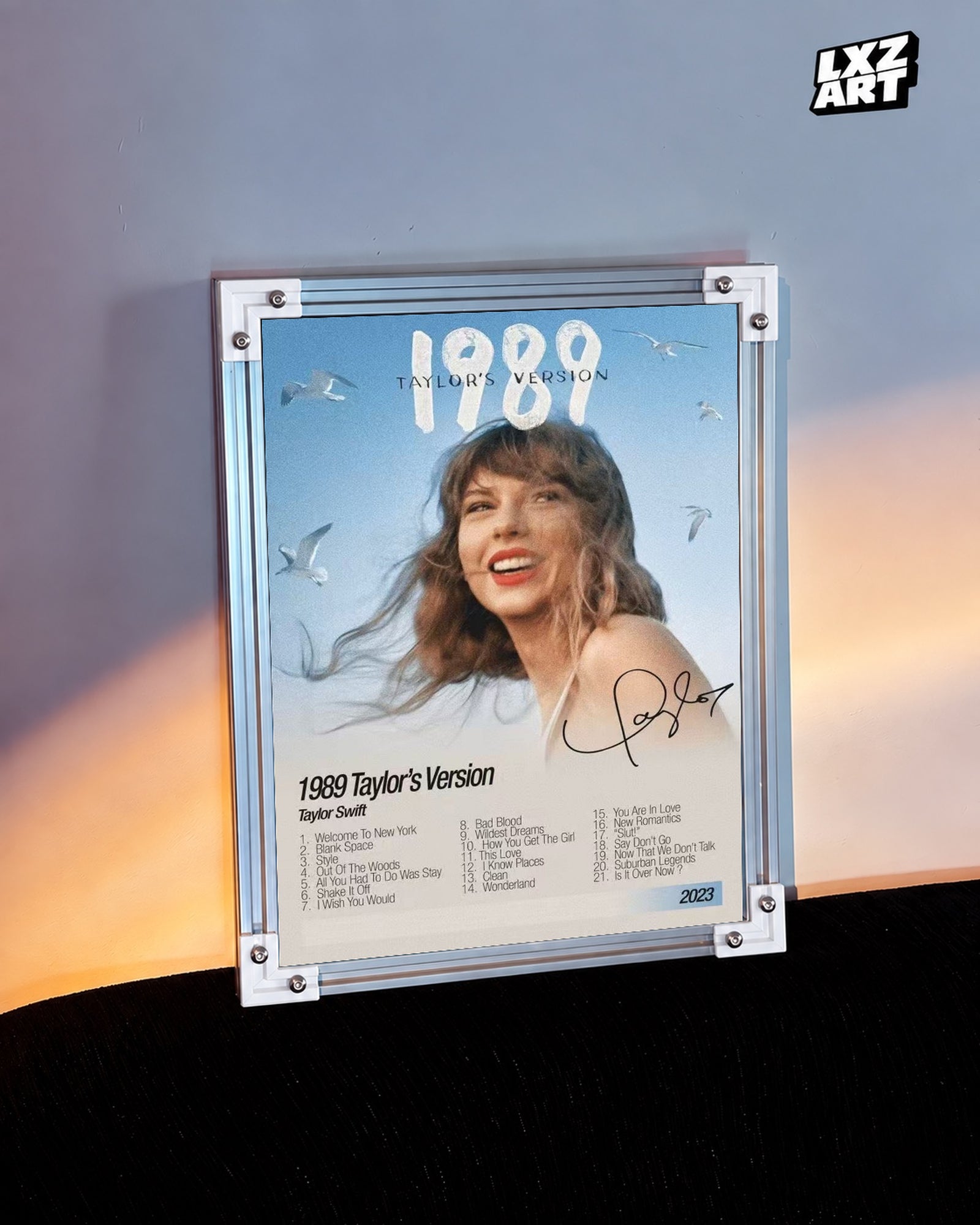 Taylor Swift 1989 (Taylor's Version) Poster | LXZART