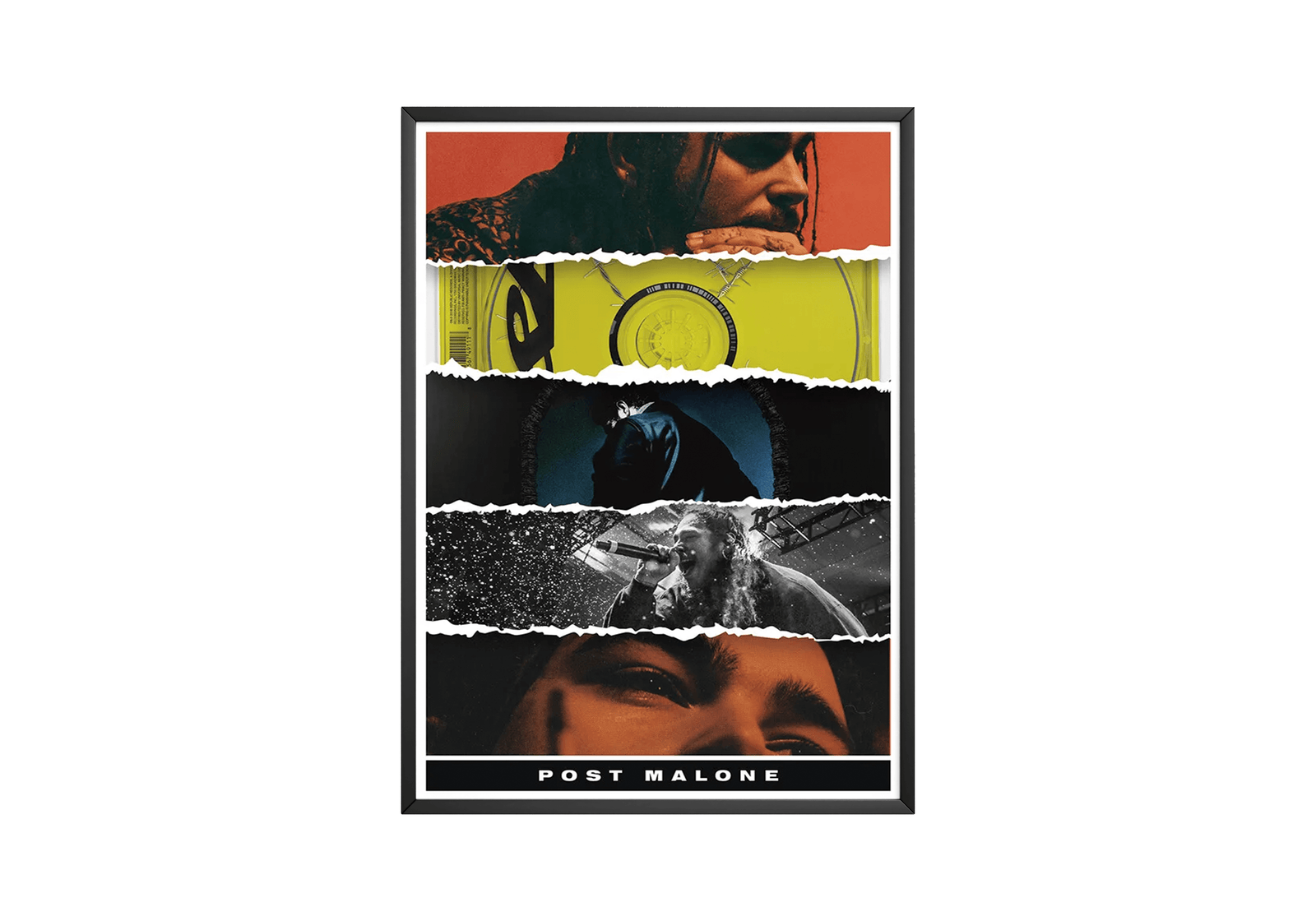 Post Malone - Mashup album cover poster print wall art decor