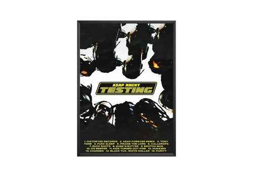 A$AP Rocky Testing album cover poster print wall art decor