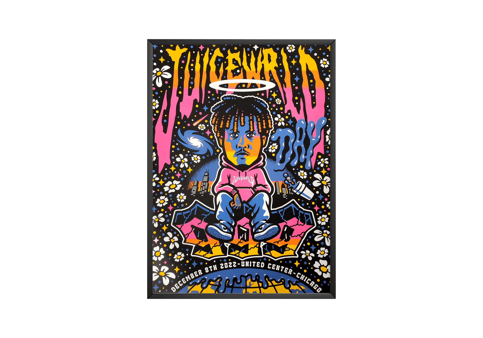 Juice WRLD - Trippy album cover poster print wall art decor