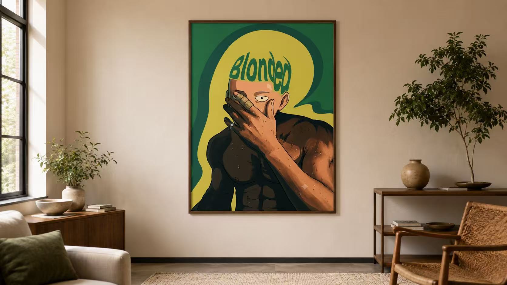 Anime and album art poster wall decor